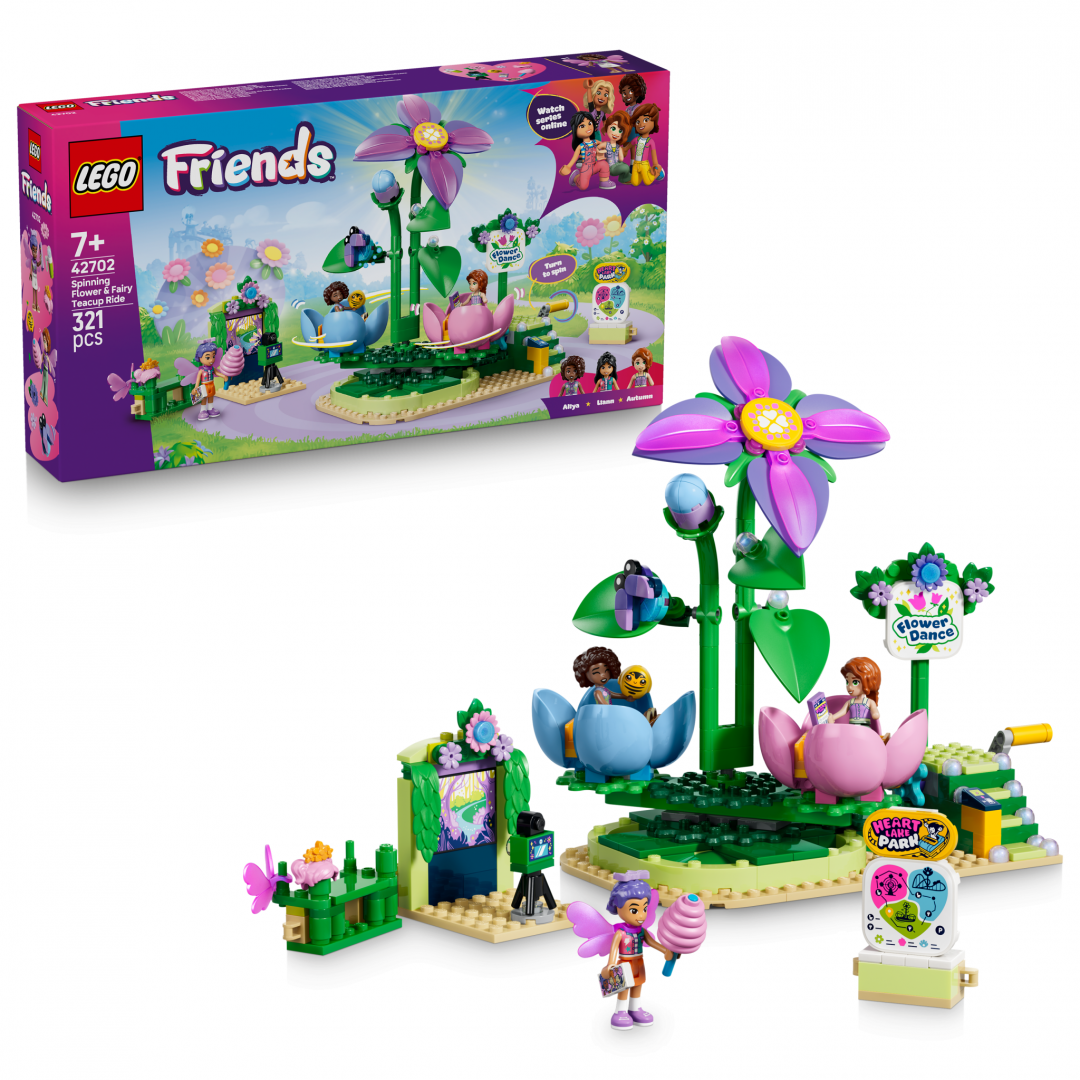 FLOARE ROTITOARE SI CEASCA PENTRU ZANE LEGO42702