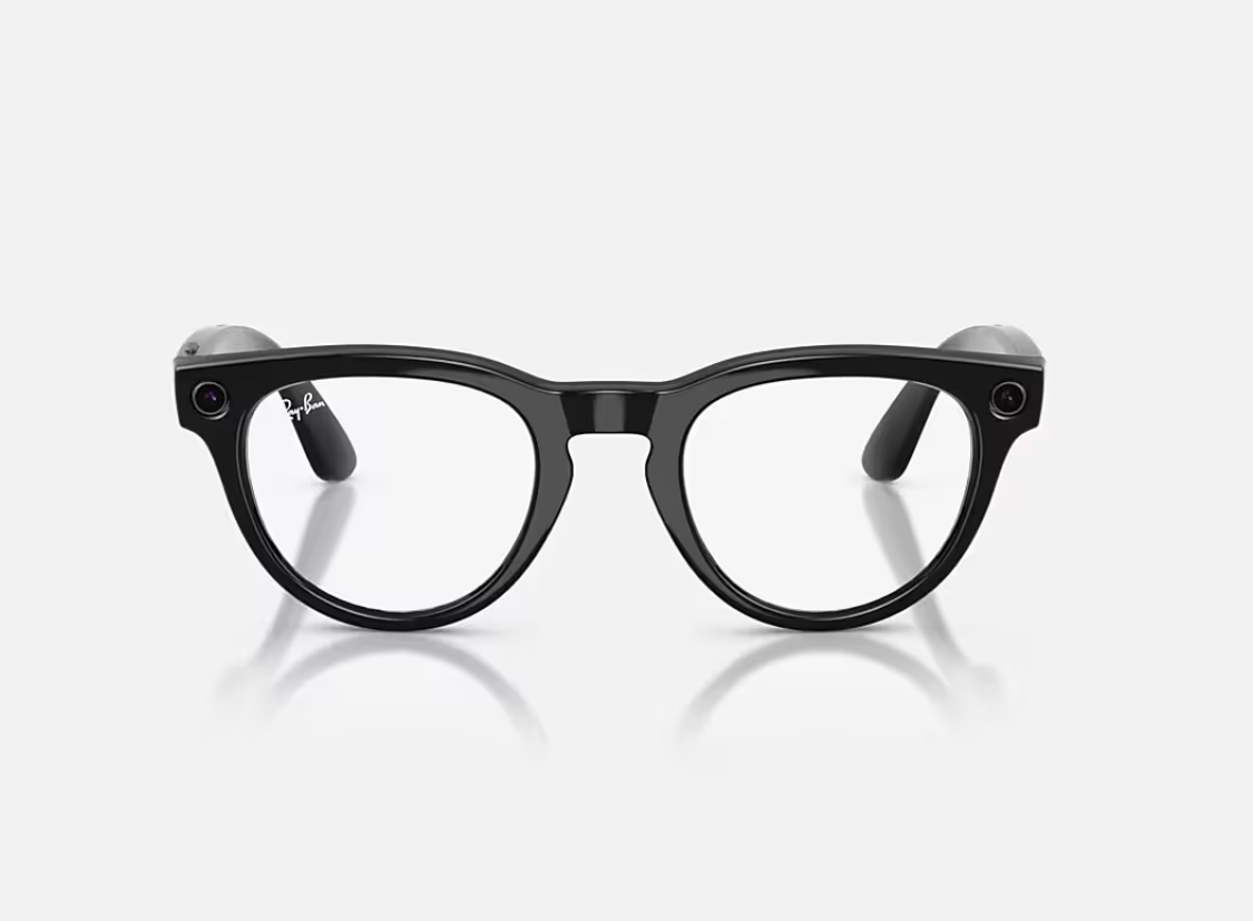 Ray-Ban Meta Headliner Gen 2 Low Bridge Fit Shiny Black - imagine 3