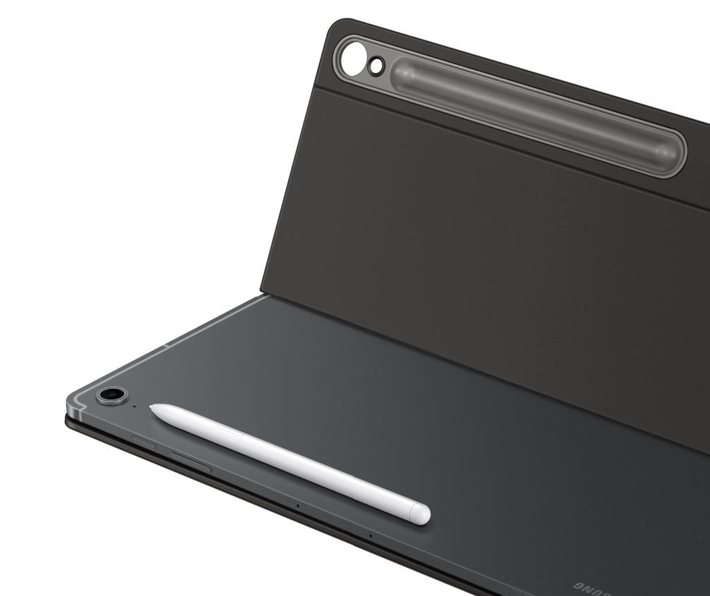 Samsung TAB S10+ FE Book Cover Keyboard Slim (with Pen - imagine 3