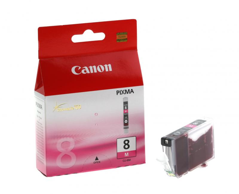 Cartus cerneala Canon CLI-8M, magenta, capacitate 13ml, pentru Canon Pixma