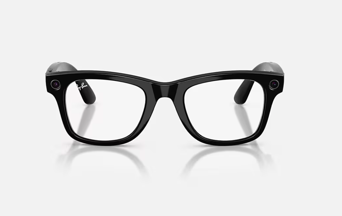 ORW4012 META WAYFARER High Bridge Fit - Shiny Black -