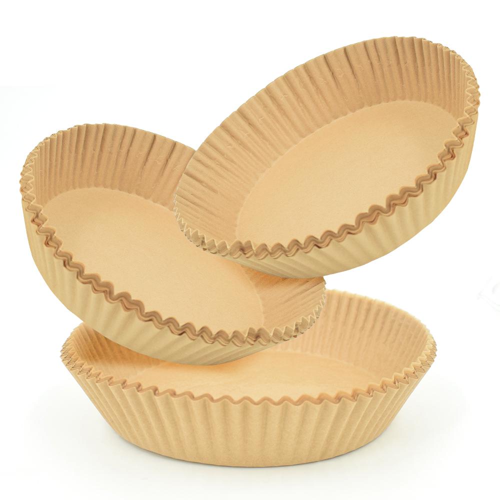 PAPER TRAY SET FOR HOT AIR FRYER HEINNER HAF-PPROUNDC20, 100PCS/SET - imagine 4