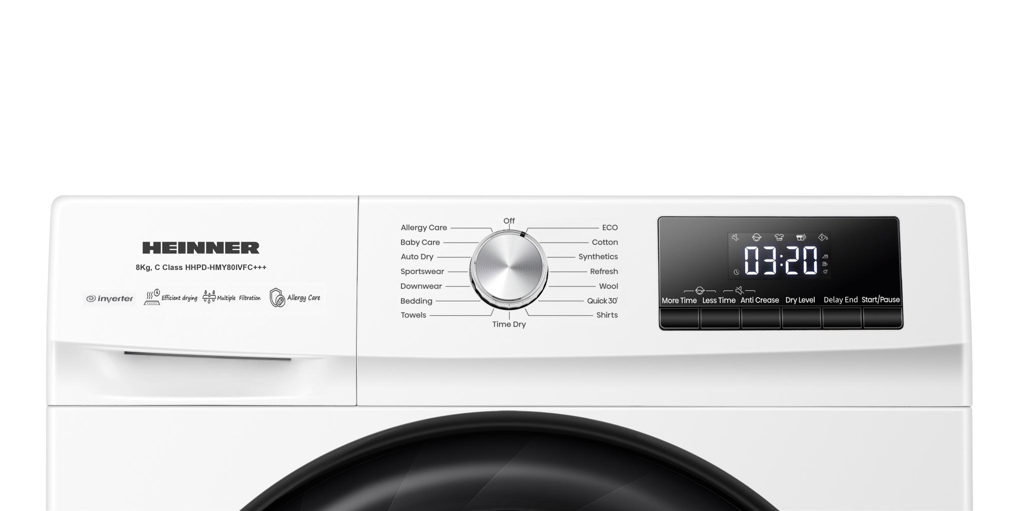 USCATOR DE RUFE CU POMPA DE CALDURA HEINNER HHPD-HMY80IVFC+++ - imagine 7