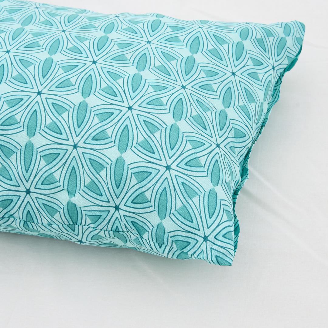 Set de pat single bumbac, 92 gsm, River - imagine 6