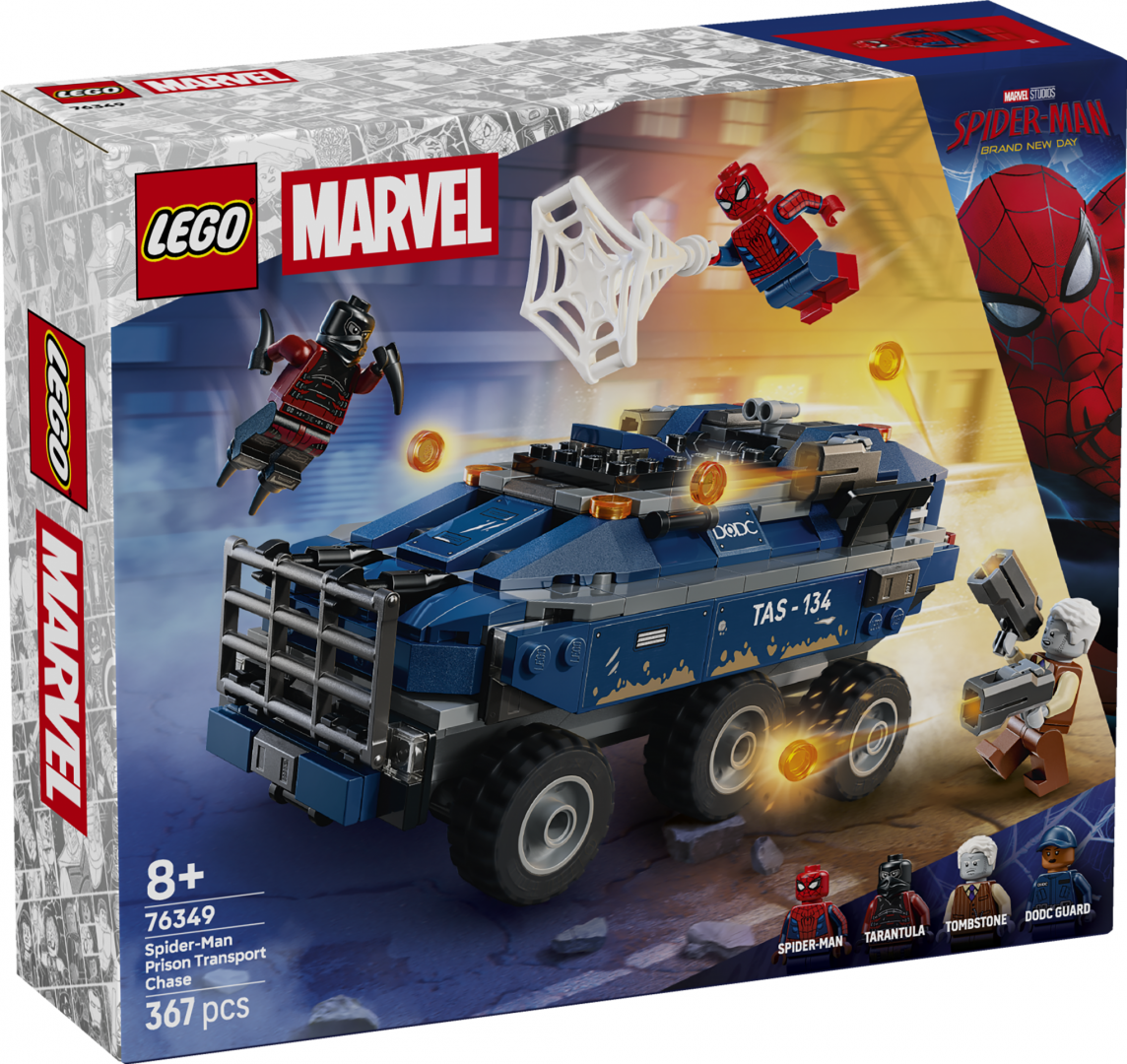 URMARIRE CU OMUL PAIANJEN LEGO76349 - imagine 4