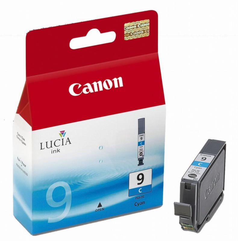 Cartus cerneala Canon PGI-9C, cyan, pentru Canon IX7000, Pixma MX7600,