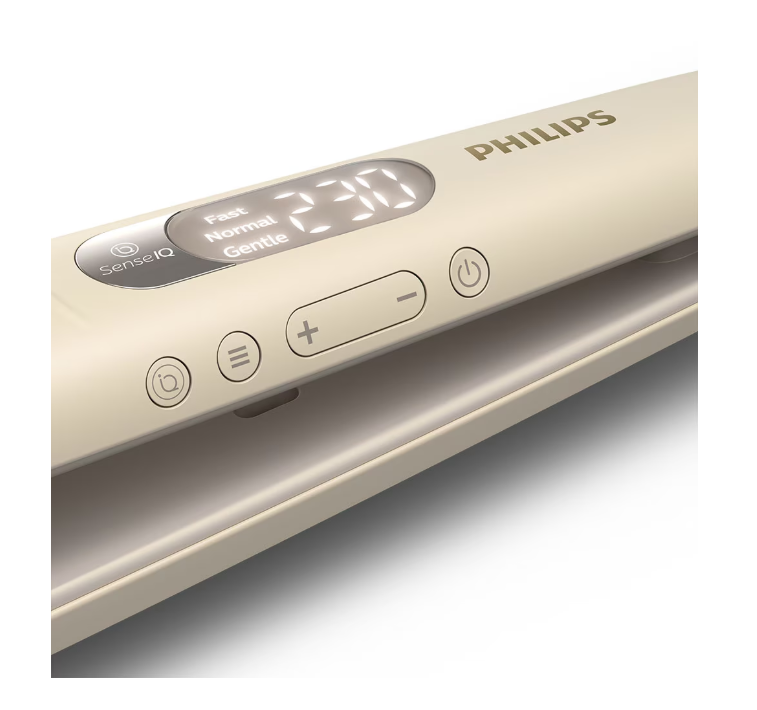 Placa de indreptat parul PHILIPS SenseIQ Seria 8000 BHS838/00, Senzor - imagine 3