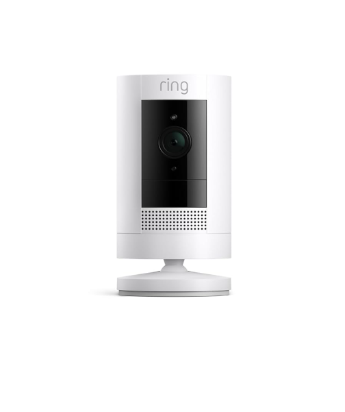 Ring Stick Up Cam, Indoor/Outdoor Wire Free 1080p Security