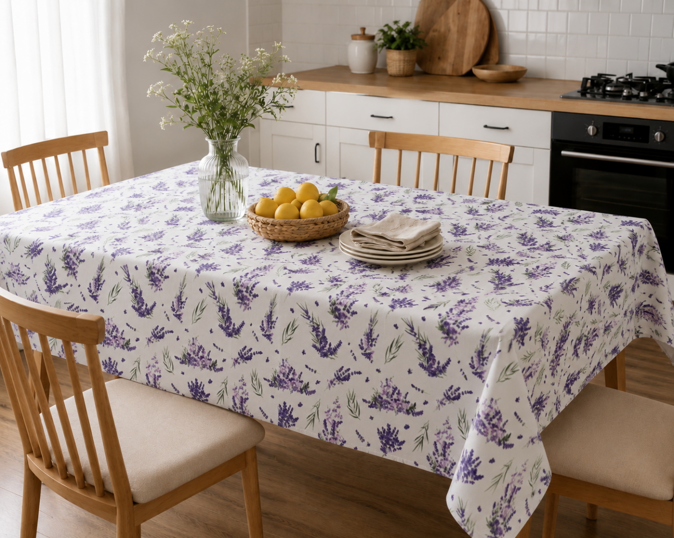 Fata de masa Lavanda 140x180 cm, PEVA