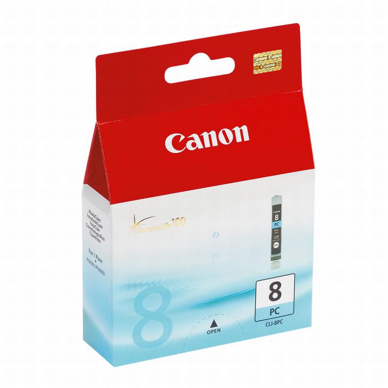 Cartus cerneala Canon CLI-8PC, photo cyan, capacitate 13ml, pentru Canon