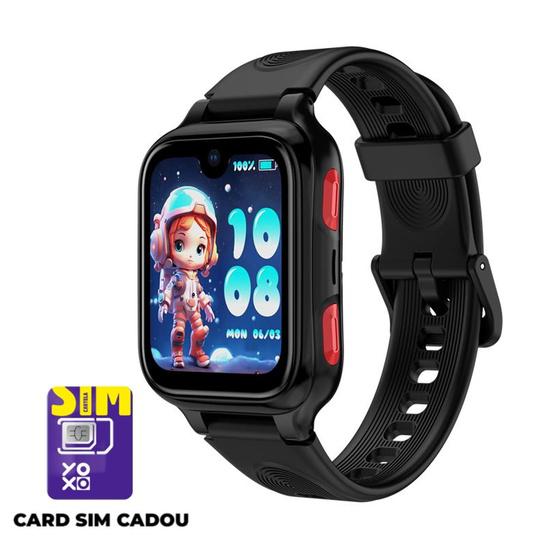Smartwatch pentru copii LAGENIO K9, 40mm, Black