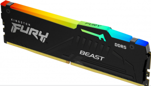 Memorie RAM Kingston FURY Beast, 32GB DDR5, 6000MHz, CL30