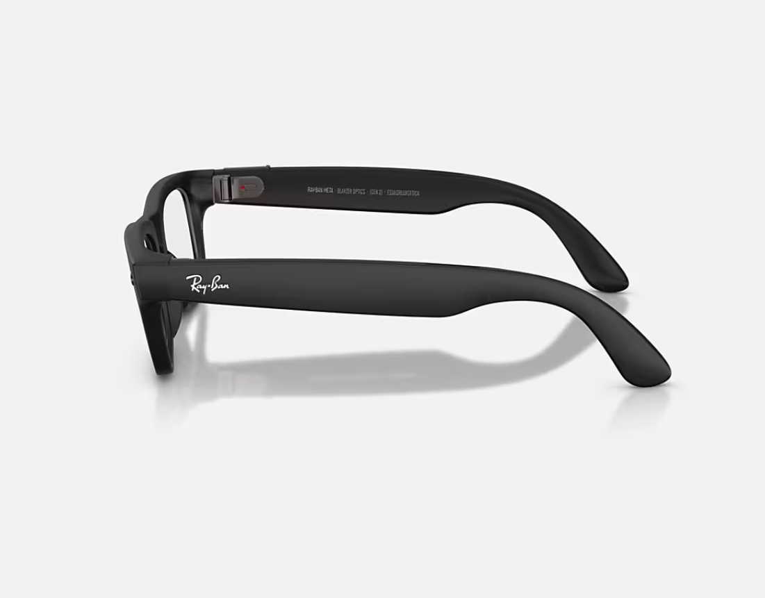 Ray-Ban Meta Blayzer Optics Gen 2 AI Glasses Matte Black/Demo - imagine 3