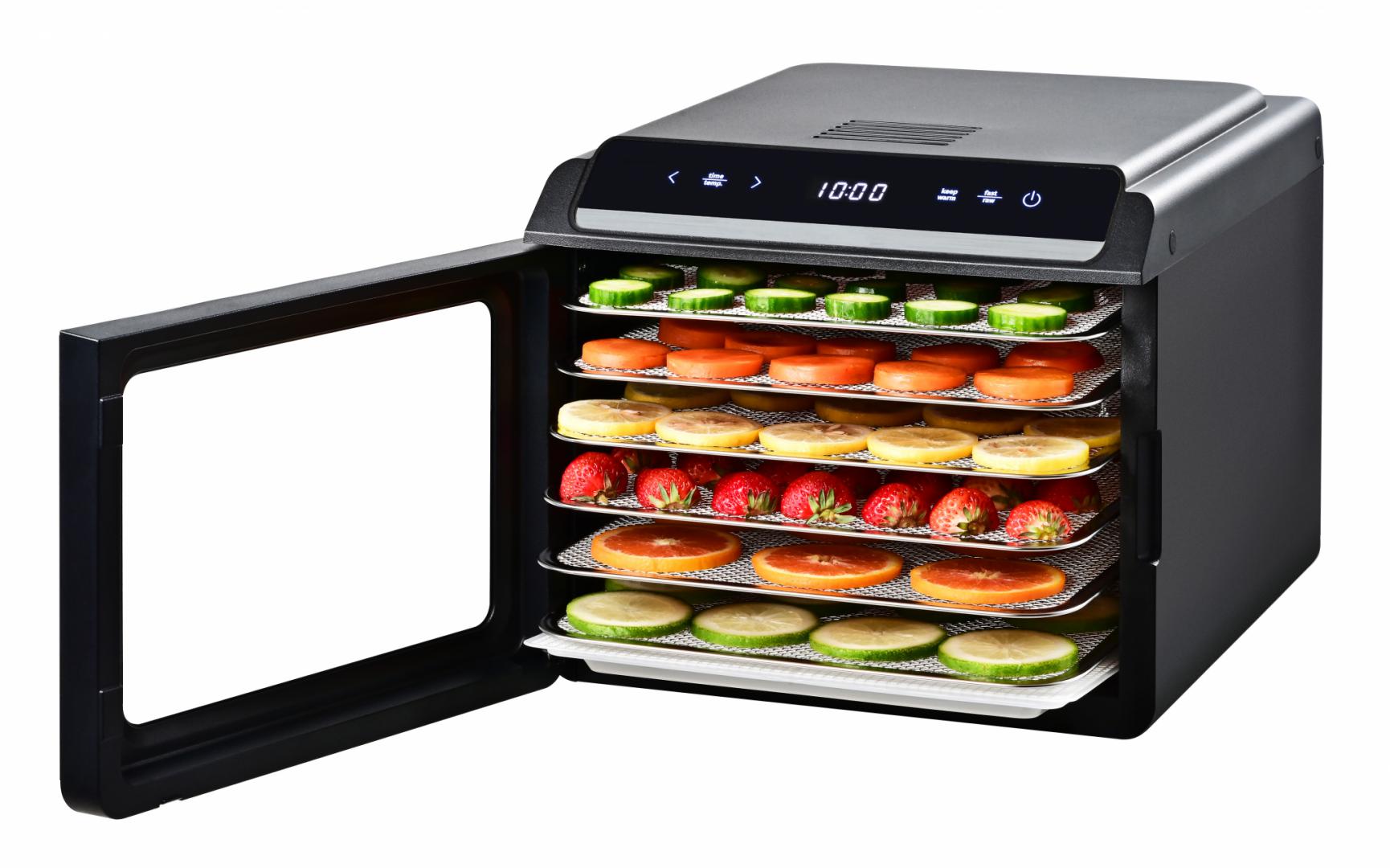 DESHIDRATOR FRUCTE SI LEGUME HEINNER NATUREDRY HFD-KD600BK - imagine 3