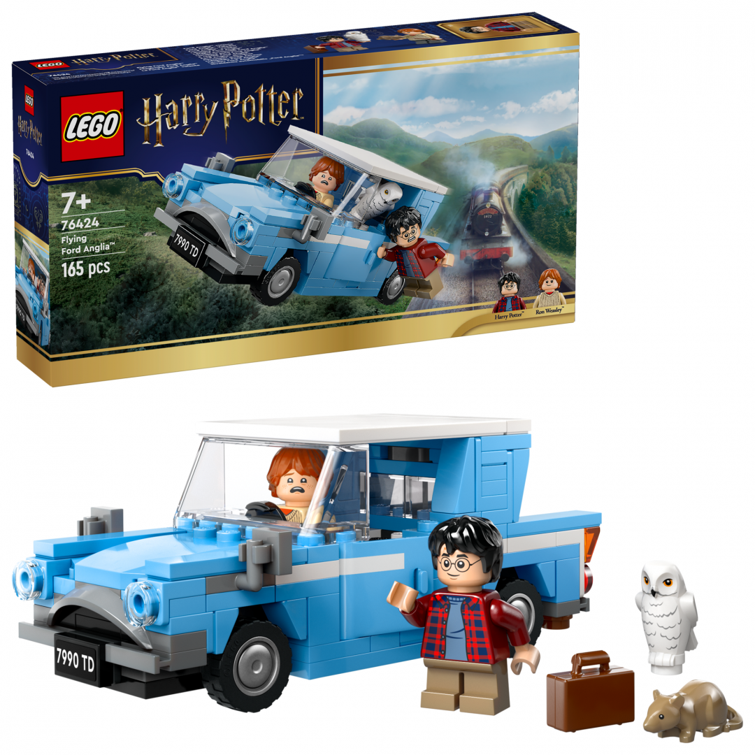FORD ANGLIA ZBURATOR, LEGO 76424