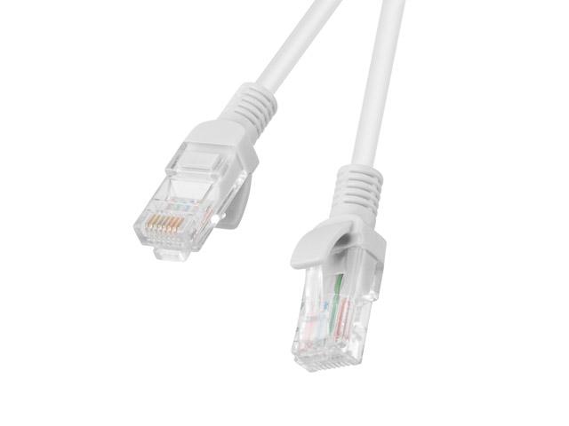 Patch cord Cat.6 UTP LSZH Cu 3 m gri, Fluke