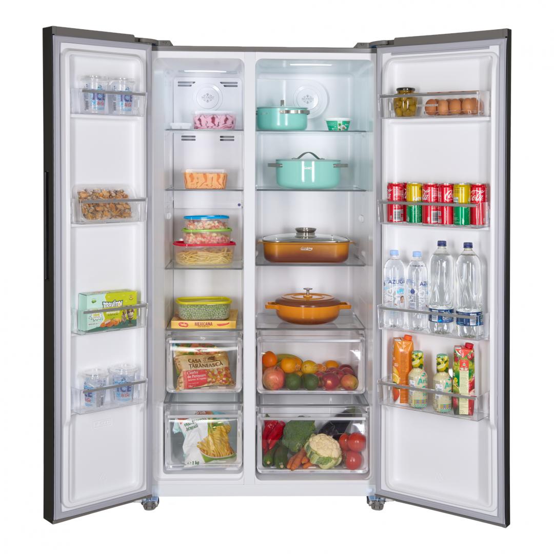 SIDE BY SIDE HEINNER HSBS-HM532NFGWHE++ - imagine 5