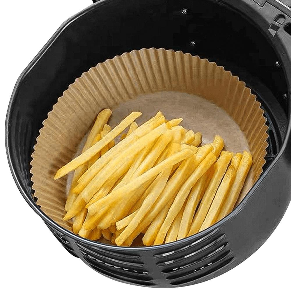 PAPER TRAY SET FOR HOT AIR FRYER HEINNER HAF-PPROUNDC20, 100PCS/SET - imagine 9