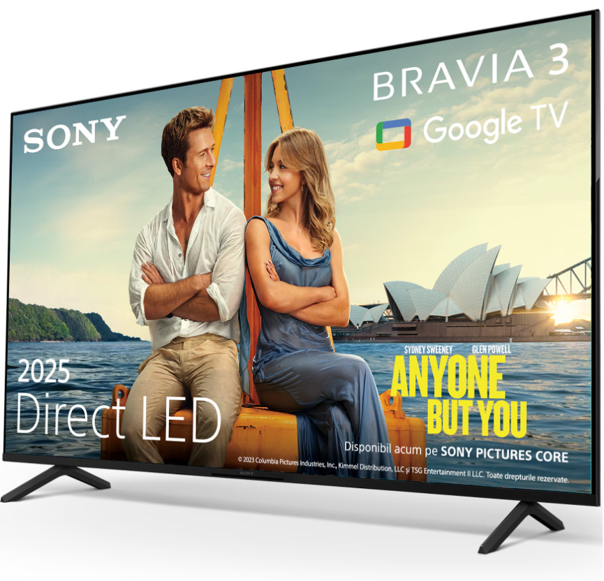 Televizor Sony BRAVIA 3 LED 43S35, 108 cm, Smart Google - imagine 3