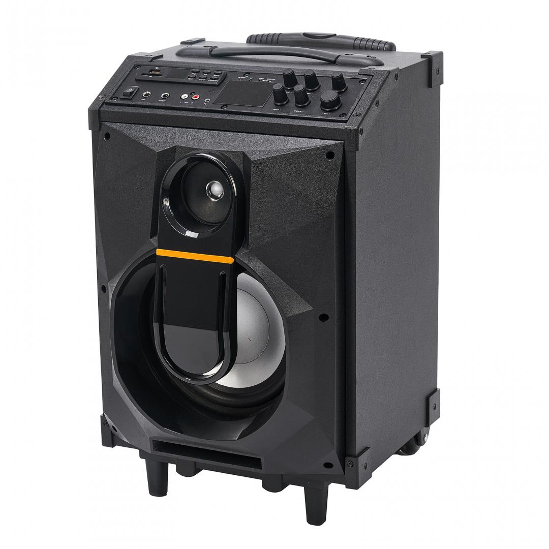 Boxa trolley Serioux, putere totala 40W RMS, conectivitate: Bluetooth, USB,