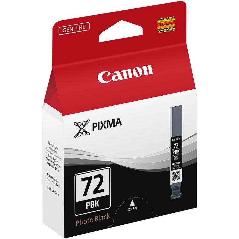 Cartus cerneala Canon PGI-72PB, photo black, pentru Canon Pixma PRO-10,