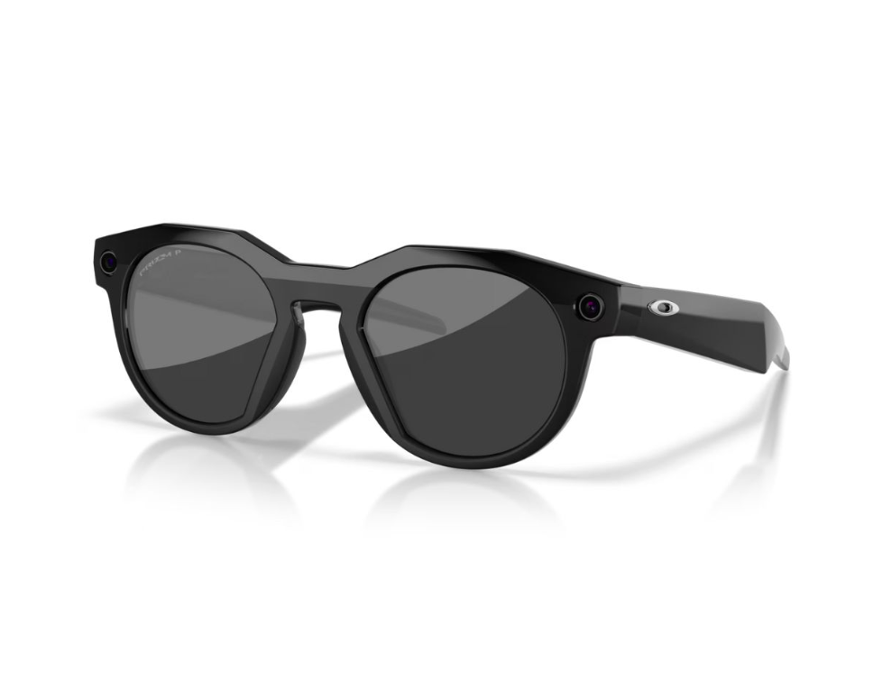 Oakley Meta HSTN AI Glasses Black Frame Prizm Black Polarized