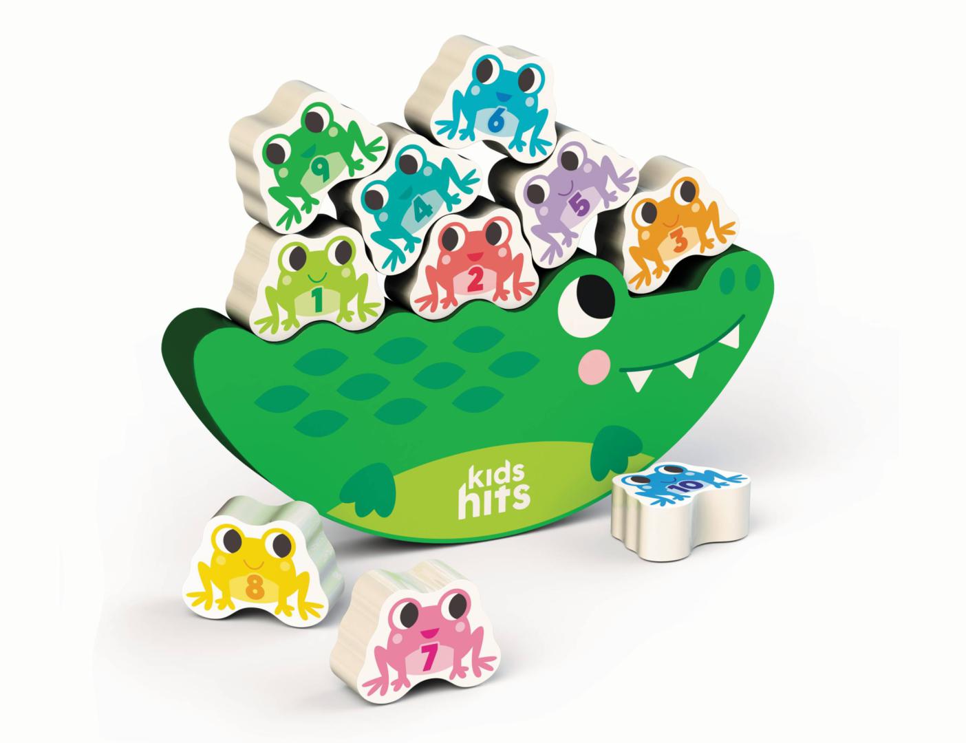 CROCODIL DE BALANSARE, JUCARIE LEMN - imagine 2