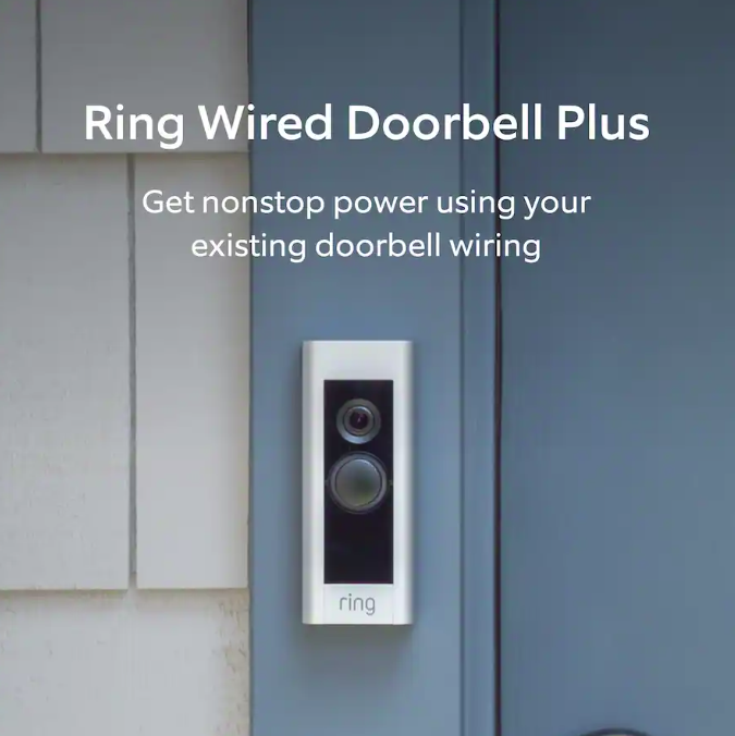 Sonerie inteligentă Ring, Alexa, video HD, microfon și difuzor integrate, - imagine 2