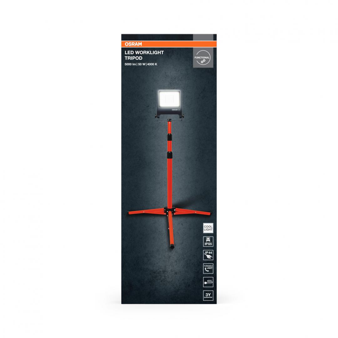 Proiector LED (lampa de lucru) cu stativ OSRAM Worklight Tripod,