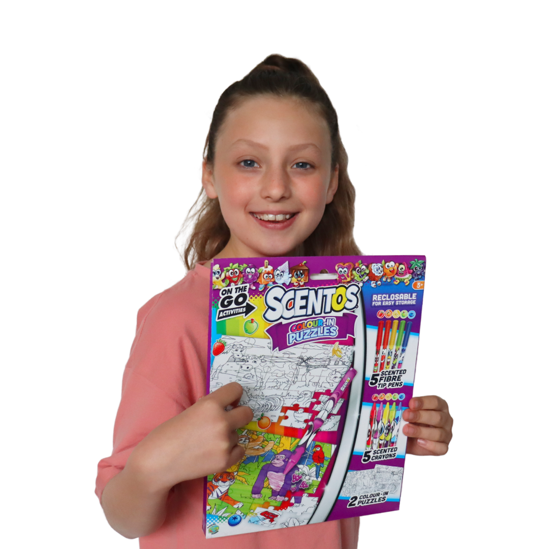 SET PARFUMAT DE CALATORIE CU PUZZLE-URI,SCENTOS