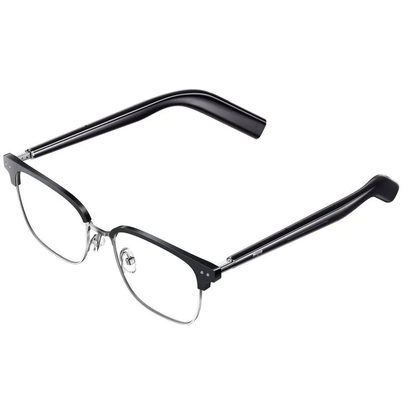 Xiaomi Mijia Smart Audio Glasses Browline Black Frame Transparent Lenses