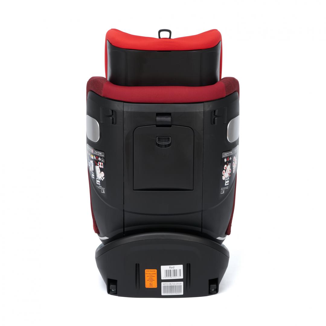 Scaun auto rotativ 360 gr cu Isofix, Rosu, U-Grow - imagine 6