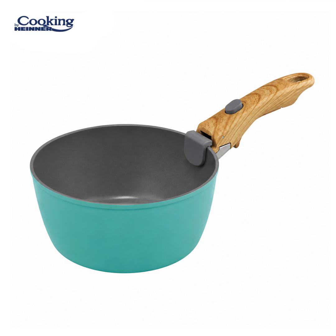 SET 8 PIESE DIN ALUMINIU FORJAT MARBELLA TURQUISE, COOKING BY - imagine 10
