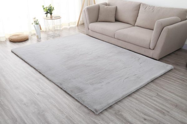Covor Heinner Shaggy soft blanita Gri 50x90 cm - imagine 3