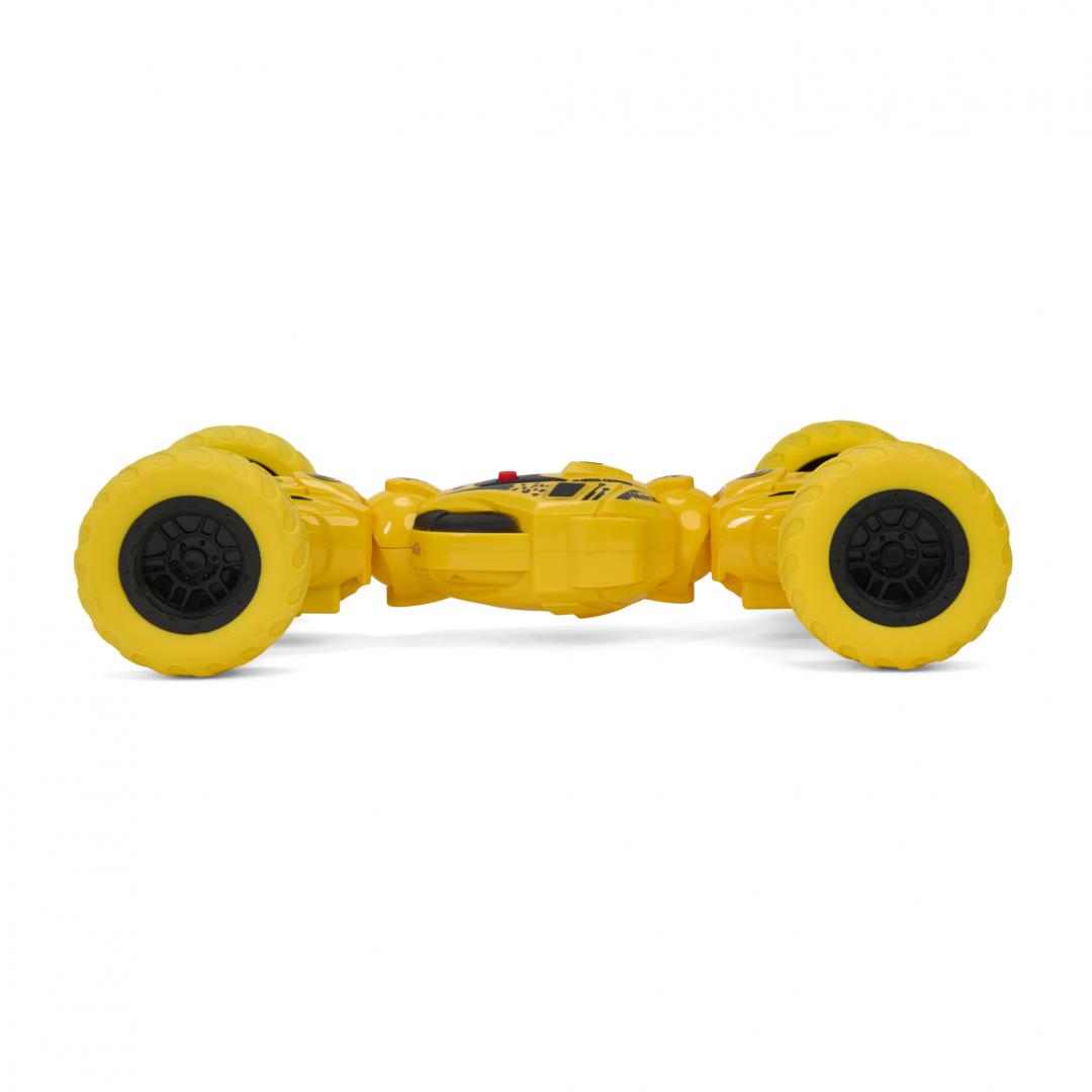 MASINA OFF-ROAD CU LUMINI SI SUNETE, MOMKI, GALBEN - imagine 3