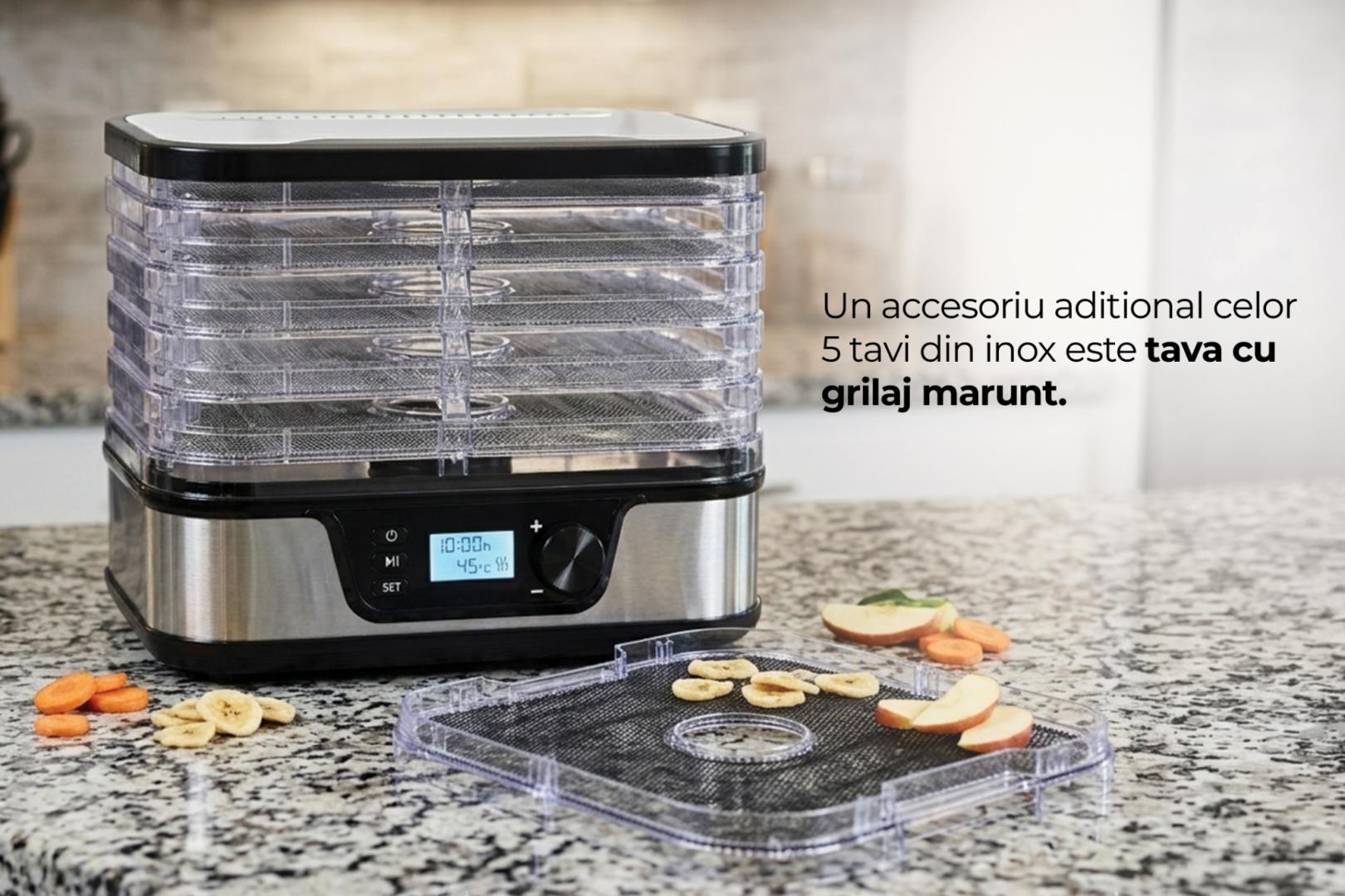 DESHIDRATOR FRUCTE SI LEGUME HEINNER ELITEDRY HFD-K380DSS - imagine 13