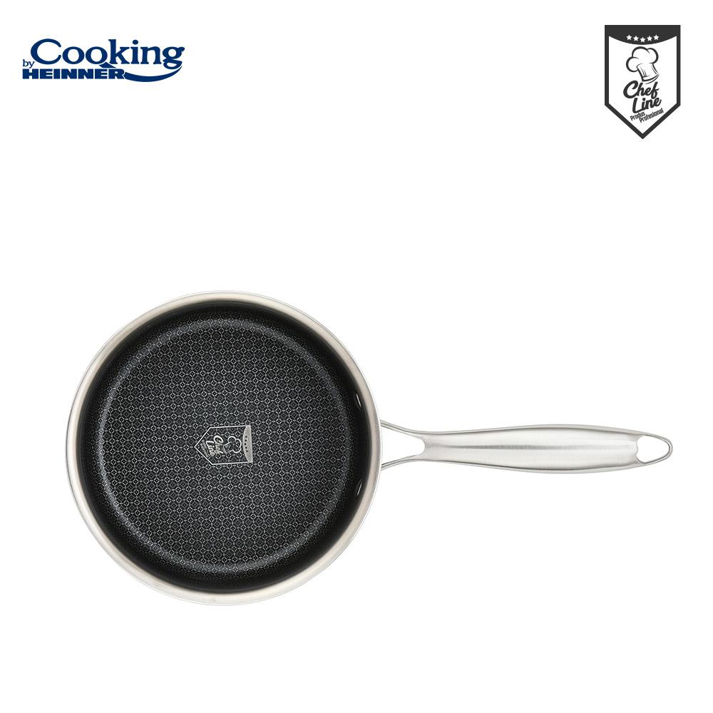 CASEROLA CU CAPAC, 16x8.5 CM, 1.6 L, TITANIUM3, COOKING BY - imagine 4