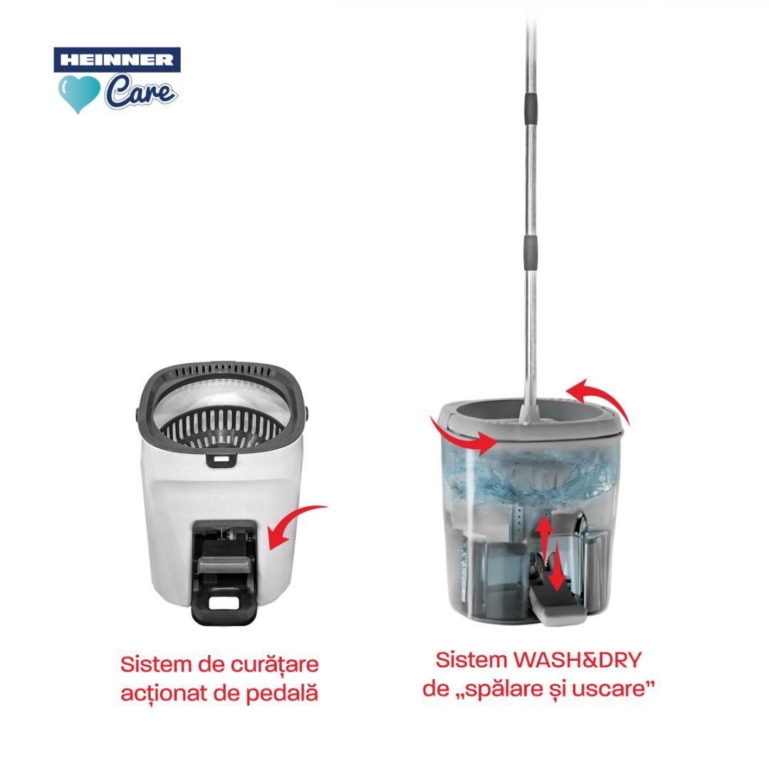 SET CURATENIE PEDALA,WASH&DRY,CLEAN STEP - imagine 9