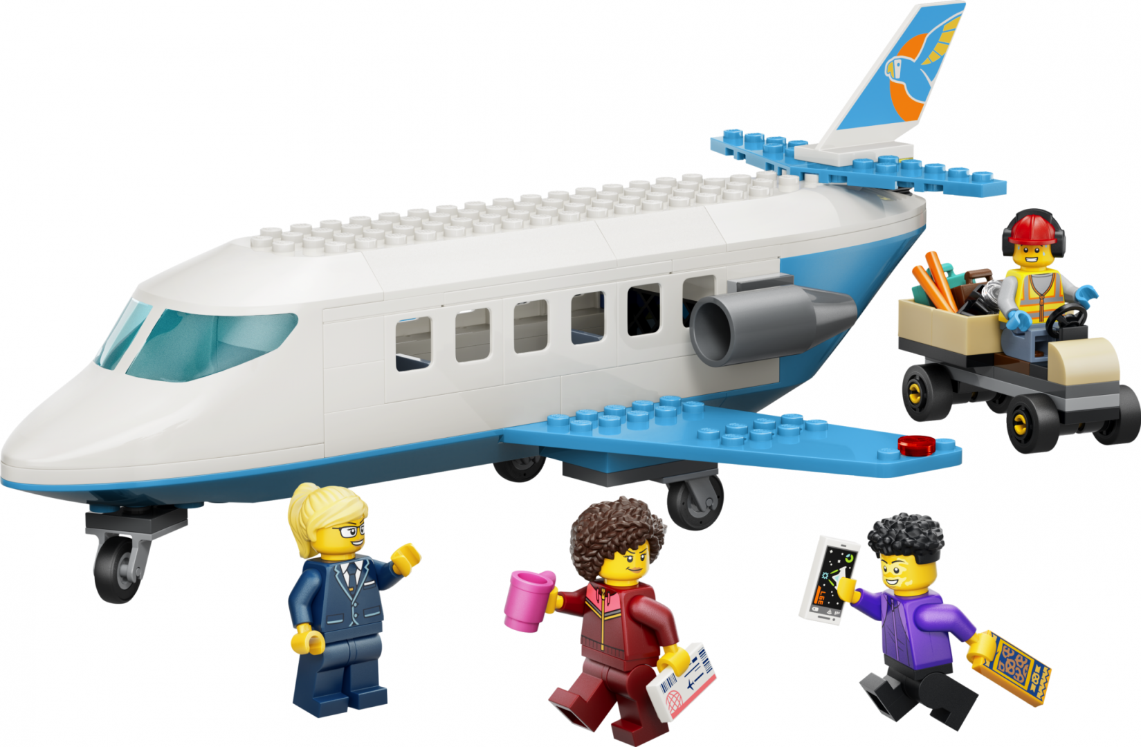 AVION CU REACȚIE PENTRU PASAGERI LEGO60492