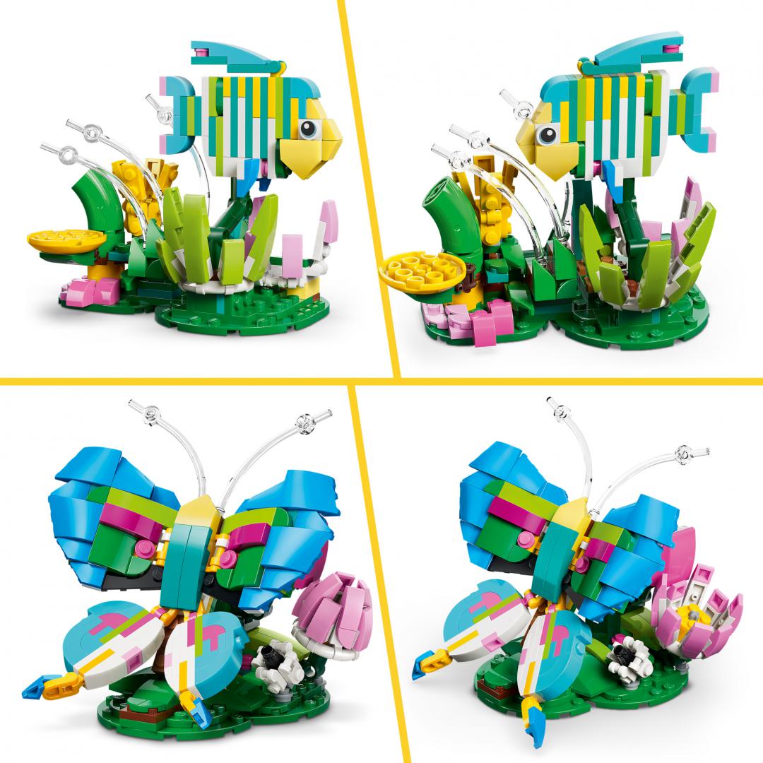 ANIMALE SALBATICE: COLIBRI COLORAT LEGO31384 - imagine 4