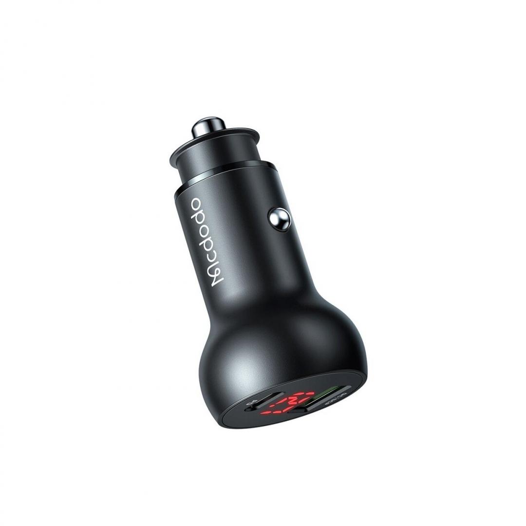 Incarcator MCDODO Mushrooms Series, 45W, 2 porturi, Negru - imagine 3