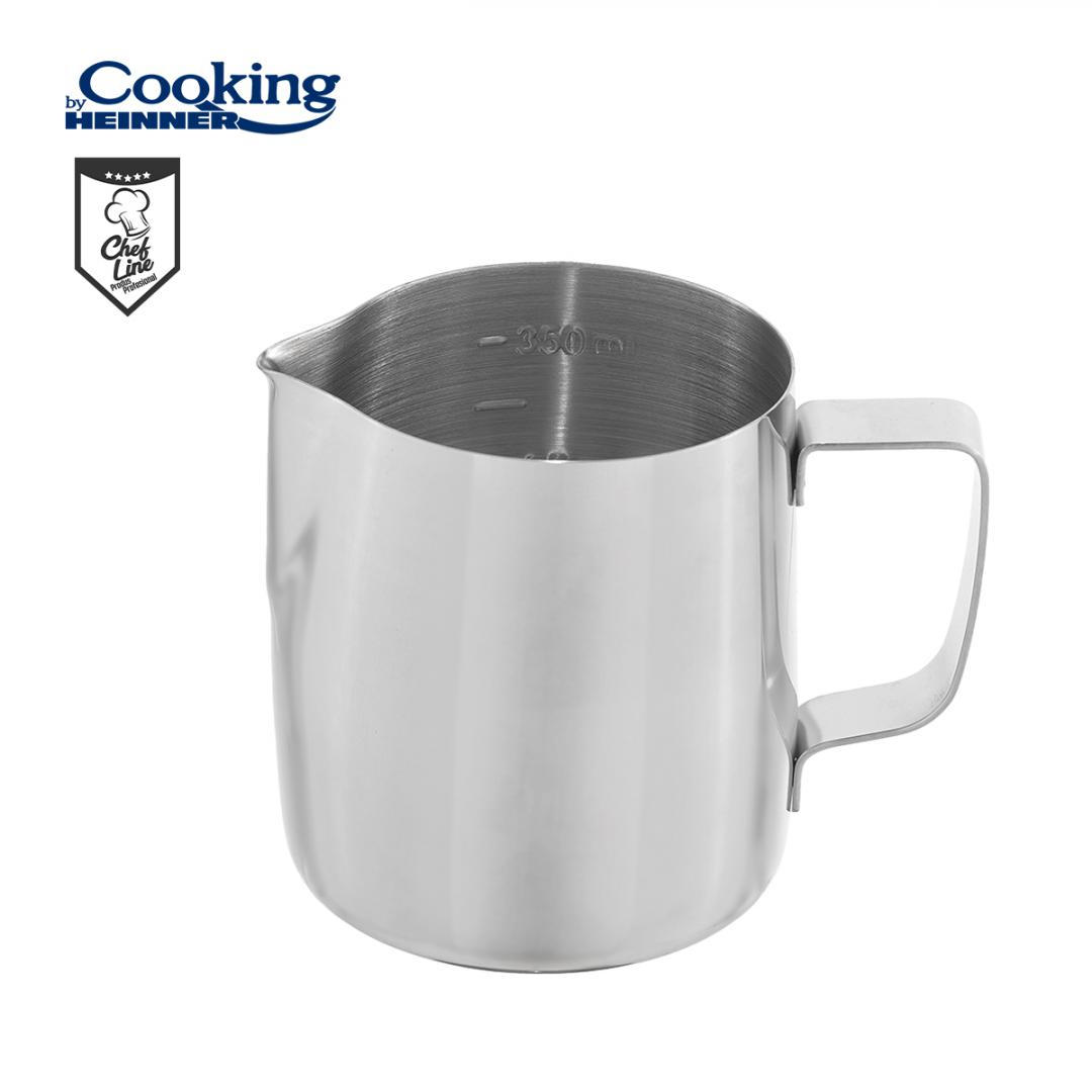 CANA INOX LAPTE 350 ML, COOKING BY HEINNER, CHEF LINE - Image 4