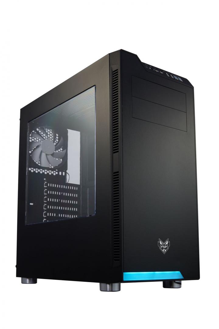 Carcasa FSP CMT240, fara sursa, Middle Tower, Black