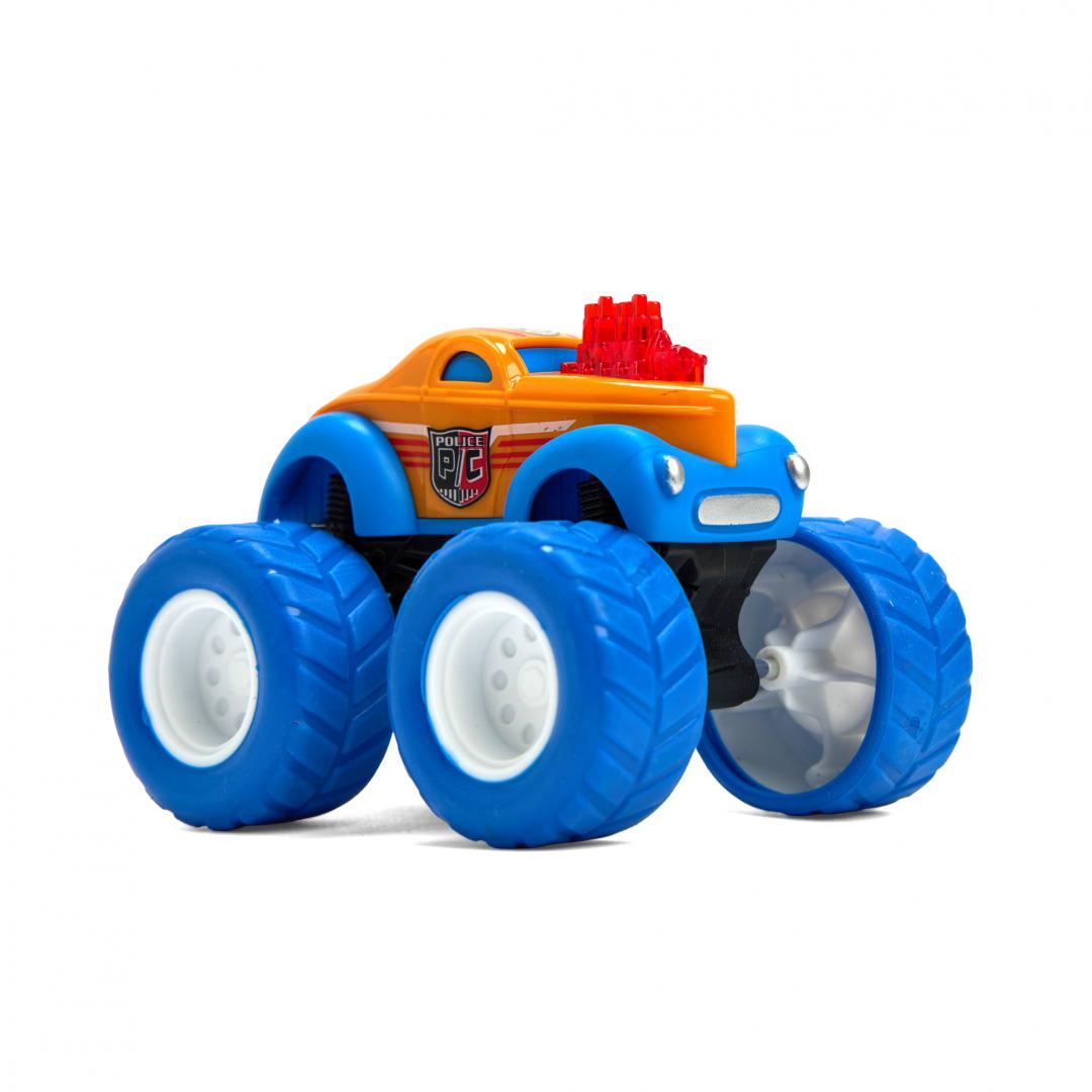 MASINA DE POLITIE, 8.5CM, DIVERSE MODELE SI CULORI, MOMKI - imagine 8