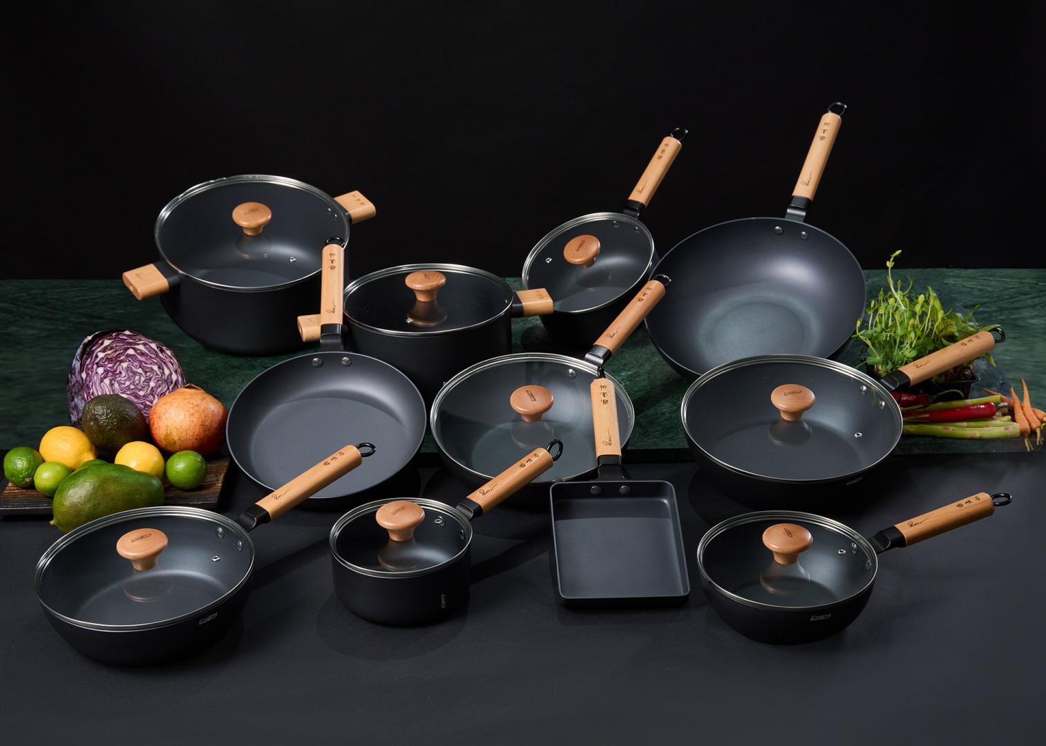 CASEROLA ALUMINIU + CAPAC 16X7.5CM, 1.4L, RIKITO WATANABE, SAMURAI GOURMET, - Image 11