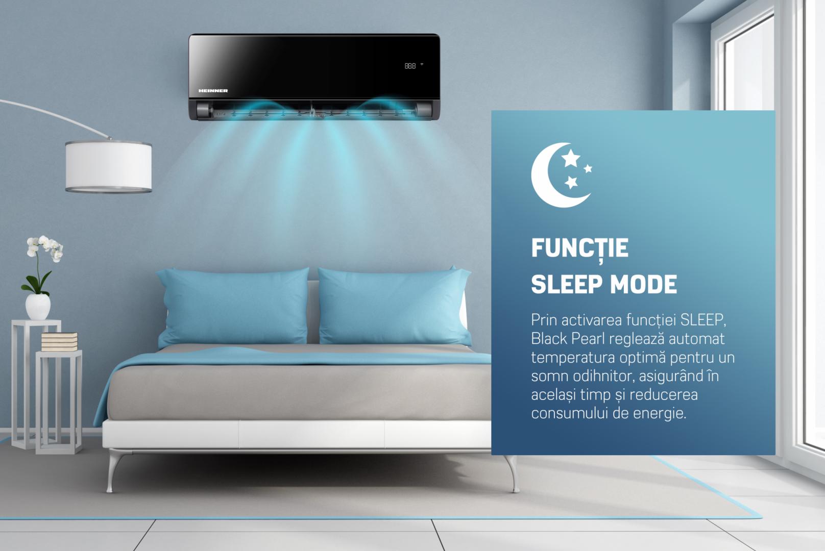 AER CONDITIONAT HEINNER BLACKPEARL HAC-BP18WIFI-BK - Image 8