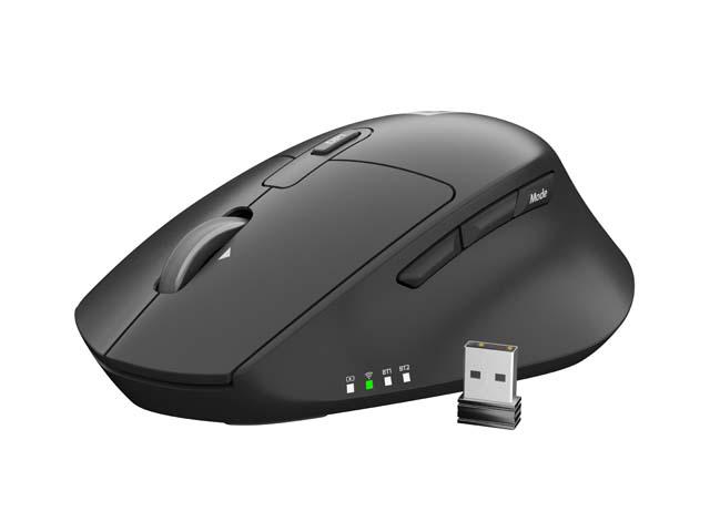 Kit Wireless tastatura si mouse NATEC STINGRAY 2, Negru - imagine 5