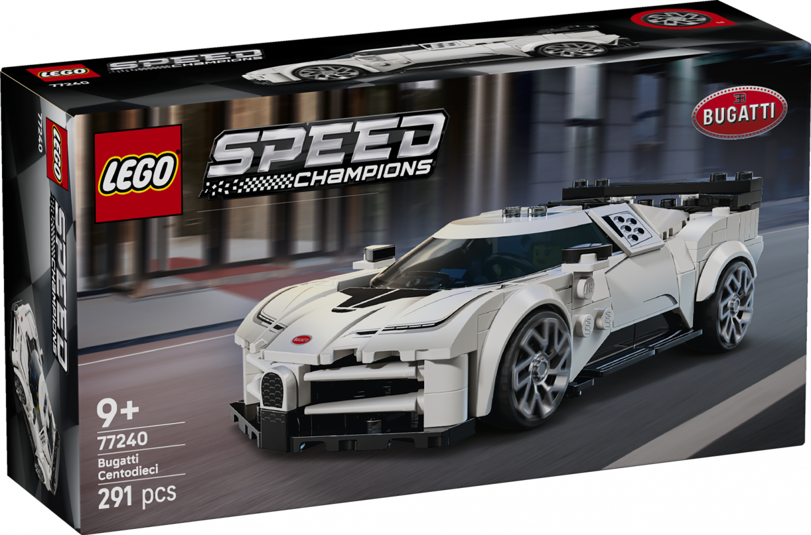 HIPERMASINA SPORT BUGATTI CENTODIECI, LEGO77240 - imagine 3