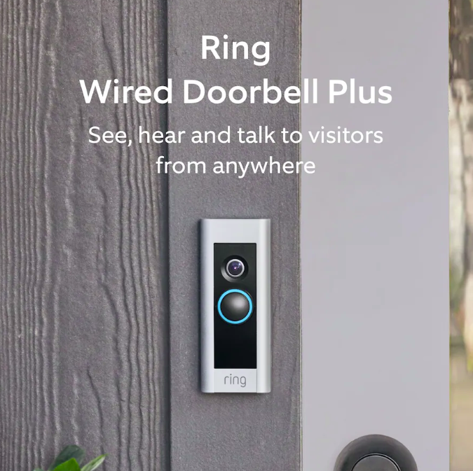 Sonerie inteligentă Ring, Alexa, video HD, microfon și difuzor integrate, - imagine 3