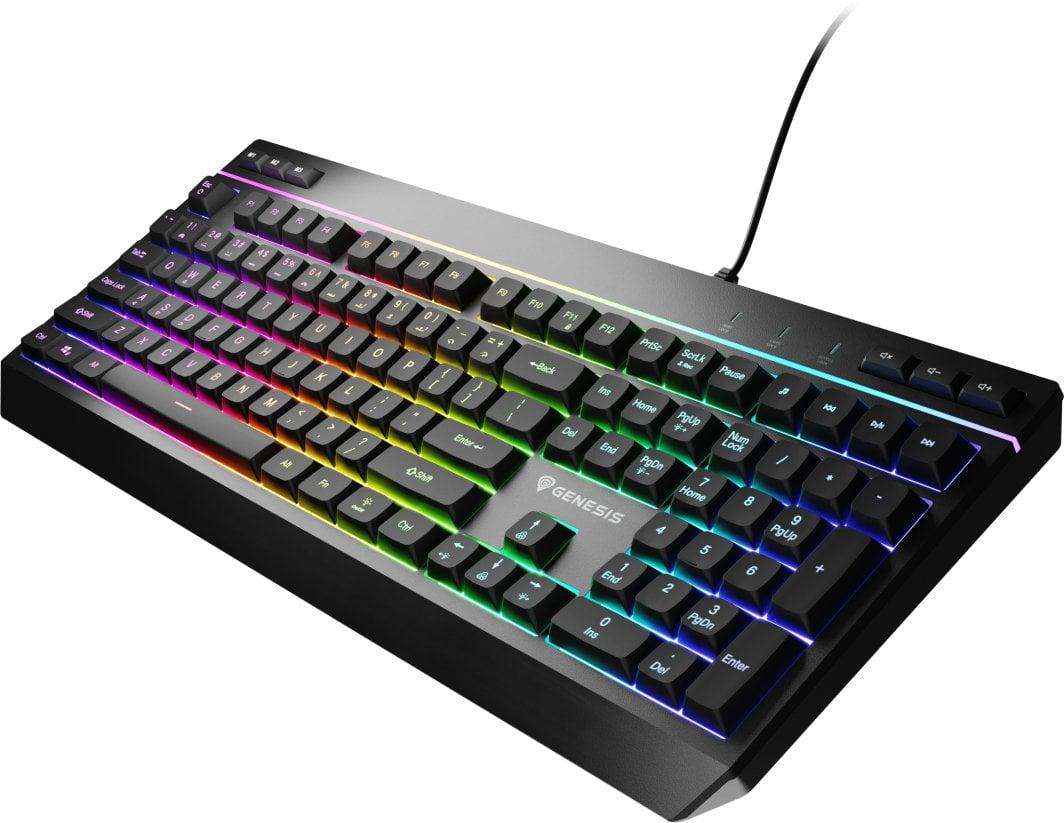 Tastatura gaming cu fir Genesis RHOD 530, tip membrana, iluminare - imagine 3